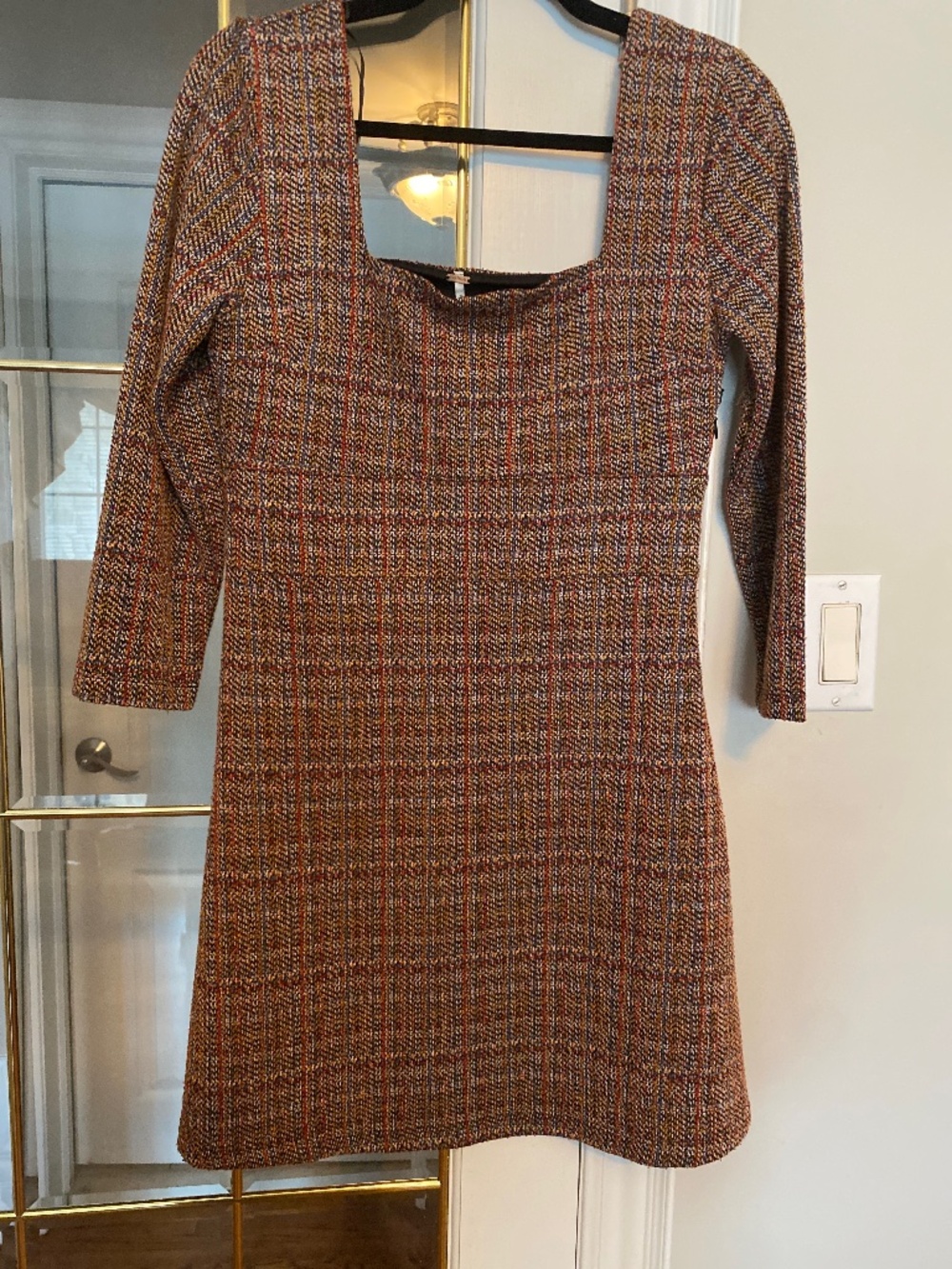 FREE PEOPLE Uptown Girl Mini Dress